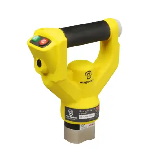 Neuheit ELMAG Hand-Hebemagnet Hand Lifter 60-CE, kabellos - HK 27(104) kg, "ON/OFF schaltbar"