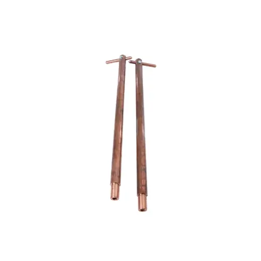 Markenware ELMAG CU-Elektrodenarme inkl. Ø 10mm Elektroden, L=500mm - Aufnahme Ø 18mm, Mod. 7504