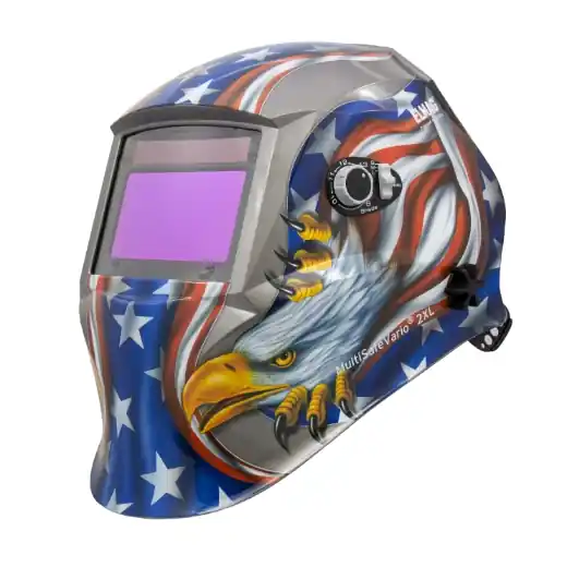 ELMAG Automatik-Kopfschweißschirm, Design "EAGLE" - ELMAG MultiSafeVario, DIN 4/9-13, 2XL Heißes Angebot