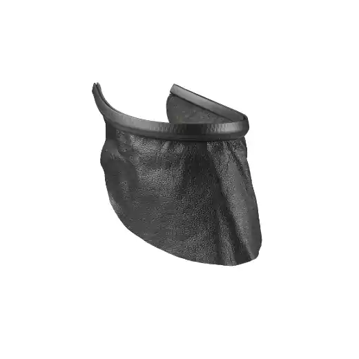 Highlight ELMAG Brustschutz aus Leder / lang - schwarz - Type Nr. 4028.029