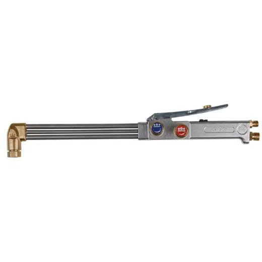 Markenware ELMAG Handschneidbrenner "Dortmund I" Federhebel - L: 800mm/105 bzw. 75° - ohne Düsen