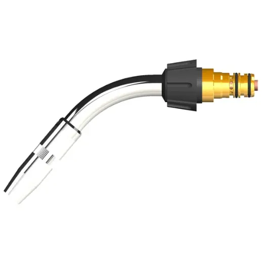 ELMAG Brennerrohr "COMBI" komplett WT 340K 50° - L=125 mm / H=75 mm Markenware