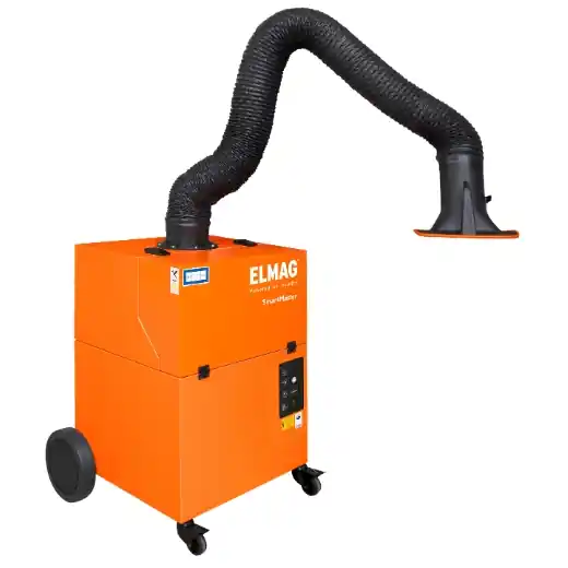 Sofort Bestellen ELMAG Absauganlage, fahrbar, Smart-Master, H13 AT-Edition - Arm Ø 150mm/3m, Schlauchausf., 950 m3/h