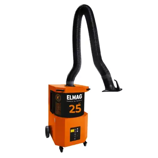 ELMAG Absauganlage, fahrbar, SmartFil - Absaugarm Ø 150mm/2m in Schlauchausführung Top-Angebot