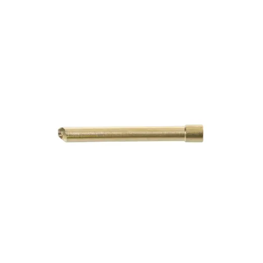 Garantierte Lieferung ELMAG Spannhülse 2,4 mm, L=50 mm, abgeschrägt - zu WIG Gasspar Gaslinse (LARGE), transparent
