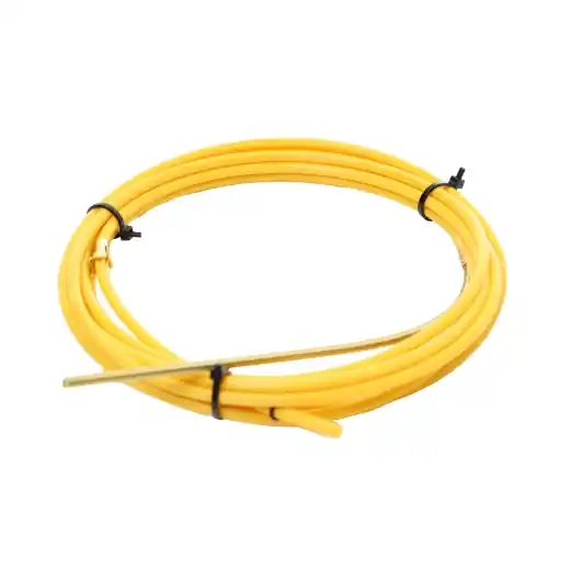 Neu ELMAG PTFE-Seele 3 m "gelb" - für Alu-, Edelstahl u. CuSi DrahtØ 1,2-1,6 mm 1 Stk. Pkg. - SB