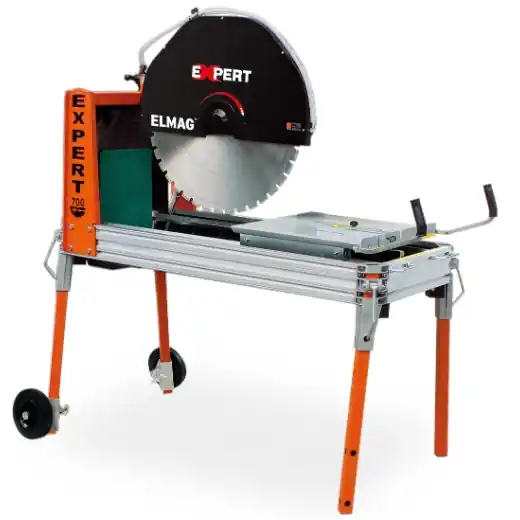 ELMAG Ziegelschneidmaschine (inkl. Dia 700mm) - EXPERT 700, mit 4,0kW- Motor, 400 Volt Markenware