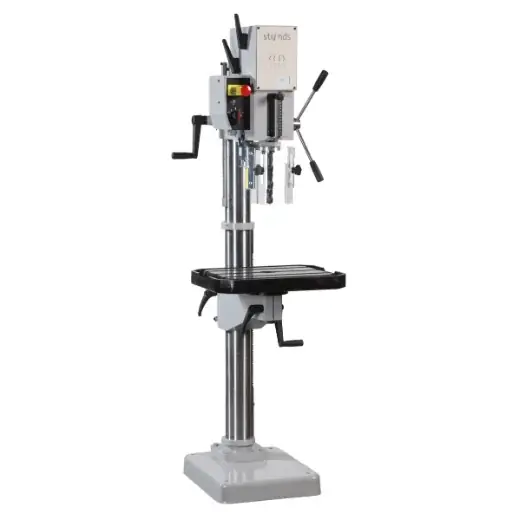 Schneller Versand ELMAG STRANDS Getriebe-Säulenbohrmaschine - Modell S 25 M inkl. einem Behälter Getriebeöl