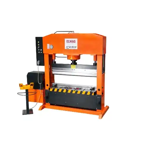 ELMAG Hydraulische Werkstattpresse mit Abkantvorrichtung - PREMIUM WPMAV 150 (D=1020) Angebot