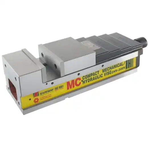 ELMAG CNC Hydraulikschraubstock - Modell HP 130 V Spannkraft 46 KN Garantierte Lieferung