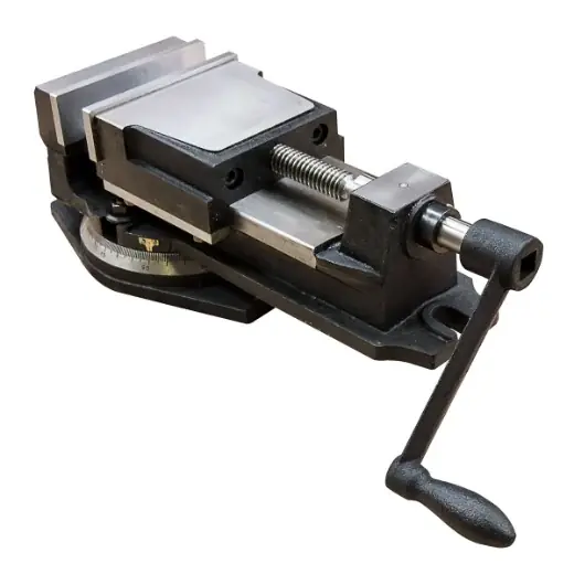 ELMAG PROFI-Maschinenschraubstock 4" - inkl. Drehteller Markenprodukt