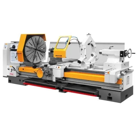 Markenprodukt ELMAG Universal-Drehmaschine - PREMIUM CU 1320 Spitzenweite 5000mm -inkl. RÖHM-Drehfutter