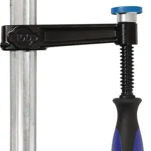 Temperguss-Schraubzwinge Spann-W.400mm A.120mm 3K-Griff 30x8mm TECWERK Preis Gesenkt