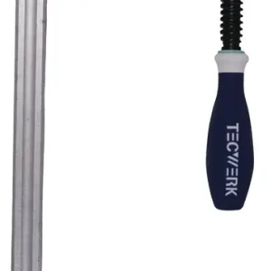 Ganzstahlschraubzwinge Spann-W.250mm A.120mm 3-K-Griff TECWERK Sichere Zahlung