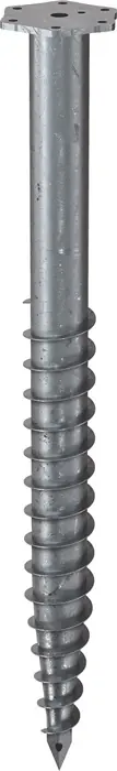 Schraubfundament M L.1300mm D.89mm Gew.M24 11,6kg STA KRINNER Neuheit