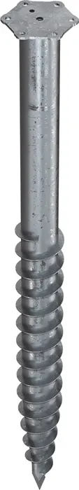 Schraubfundament M L.1300mm D.76mm Gew.M12 6,7kg STA KRINNER Heißes Angebot