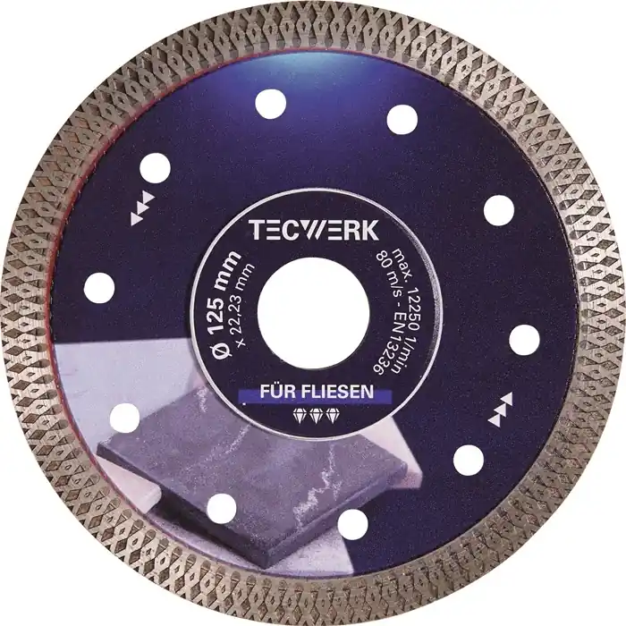 Versand Am Gleichen Tag Diamanttrennscheibe FLIESEN PRO X D.115mm Bohr.22,23mm TW