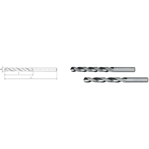 Beliebt ELMAG HSS Co5-Spiralbohrer DIN 338 - Typ Ti
