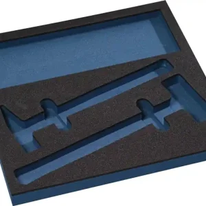 Werkzeugmodul Leereinlage 2/3-Modul 2000 871 244 2-tlg.TECWERK Saisonangebot