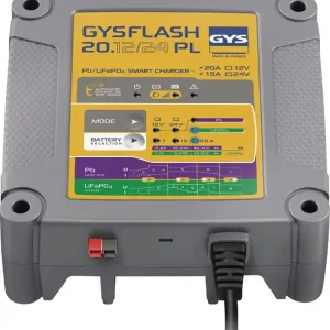 Sonderaktion Batterieladegerät GYSFLASH 20.12/24 PL 12/24 V 12V:7/15/20 A/24V:7/15 A GYS