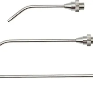 Geprüft Verlängerungsdüse Bohrung 3,0 mm MS vern. 100 mm lang gebogen