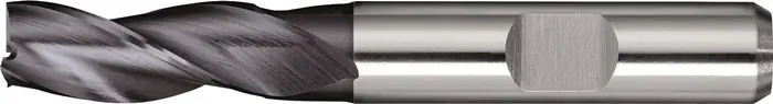Preisreduziert Bohrnutenfräser DIN 844 TypN D.10mm HSS-Co8 TiCN Weldon Z.3 lang TECWERK