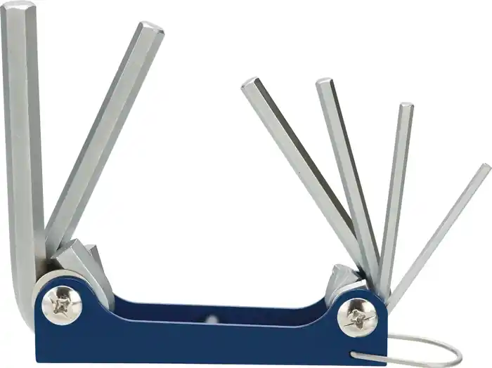 Schraubendrehersatz 7-tlg.Handklapphalter SW 1,5-6mm S2-Stahl TECWERK Echt