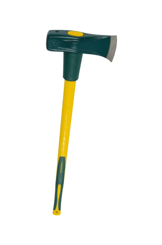 Preisknaller LEBORGNE Spalthammer – 90 cm – Glasfaserstiel mit Stielschutzhülse – Stahl C 45/DIN 17200