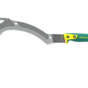 Abverkauf LEBORGNE Gebüsch-Sichel – 50 cm – Duopro Bimaterialgriff – Ergonomisch, rostfrei & langlebig