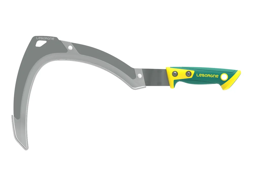 Abverkauf LEBORGNE Gebüsch-Sichel – 50 cm – Duopro Bimaterialgriff – Ergonomisch, rostfrei & langlebig