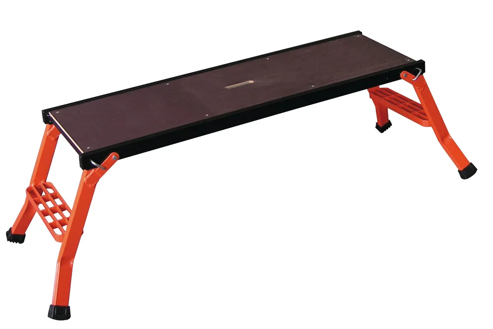 Kracherpreis MONDELIN Arbeitsplattform – 150 kg belastbar – Aluminium & Epoxidlack