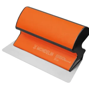 MONDELIN Feinspachtel – 0,6 mm stark – Ergonomischer Griff – Edelstahl – Für Glätten & Spachteln Must-Have
