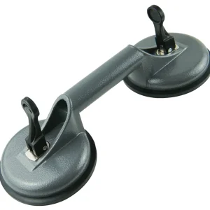 Must-Have MONDELIN Saugheber doppelt – 80 kg – Aluminium & Gummikopf – Zuverlässige Arretierung