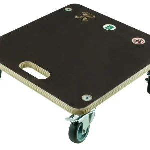 Günstig MONDELIN Transportrollbrett Swift – 200 kg Nutzlast – Anti-Rutsch Plattform 575 x 290 mm