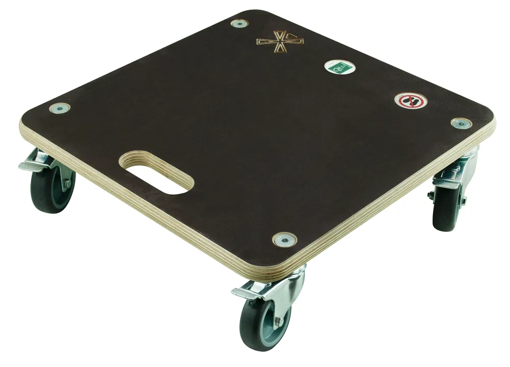 Günstig MONDELIN Transportrollbrett Swift – 200 kg Nutzlast – Anti-Rutsch Plattform 575 x 290 mm