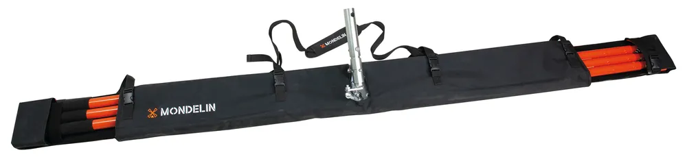 MONDELIN Glätter Set – Aluminium-Gelenkglätter & 3x 2m Stangen – In Textiltasche Sonderaktion