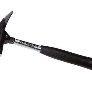 PEDDINGHAUS Latthammer – 570 g – Stahlrohrstiel & Kunststoffgriff – Magnetisch, rauhe Bahn Begrenztes Angebot