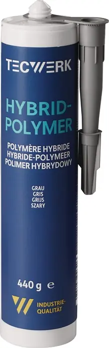 Top-Seller 1K-Hybrid-Polymer grau 440g Kartusche TECWERK