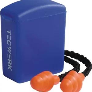 Gehörschutzstöpsel SAFELINE I EN 352-2 SNR 32 dB 1PA/Box TECWERK VE: 6 Stück Expressversand