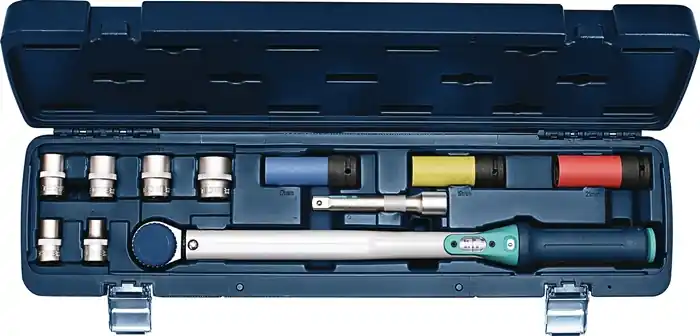 Online Kaufen Drehmomentschlüsselset 12-tlg.40-200 Nm 1/2 Zoll 9 Einsätze/Verlängerung TECWERK