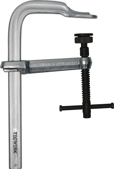 Nur Heute Hochleistungsschlosserzwinge Spann-W.500mm A.140mm Knebel TECWERK