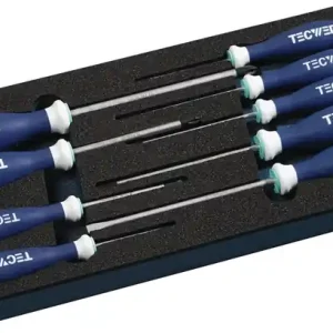 Werkzeugmodul 9-tlg.1/3-Modul Schlitz 2,5-6,5/PH0-3 TECWERK Kracherpreis