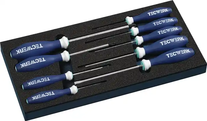 Werkzeugmodul 9-tlg.1/3-Modul Schlitz 2,5-6,5/PH0-3 TECWERK Kracherpreis