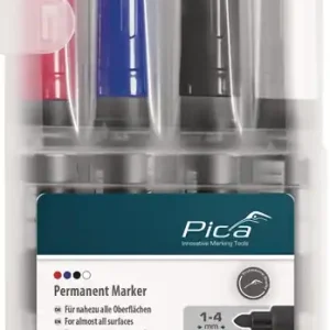 Permanentmarker-Set Pica Classic sortiert Strich-B.1-4mm Round Tip PICA Heißes Angebot