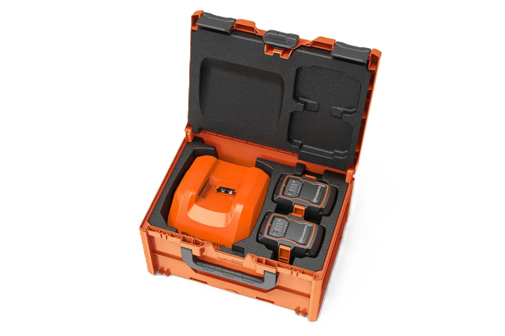 Husqvarna Power Pack BC1-UN Akku-Set inklusive 2x 40-B330X und 1x 40-C750X Super-Preis