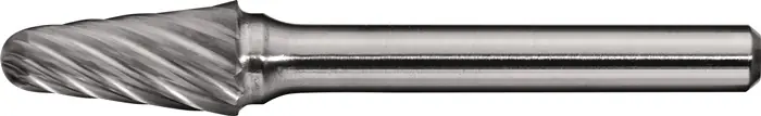 Begrenztes Angebot Frässtift KEL INOX D.10mm Kopf-L.20mm Schaft-D.6mm HM Verz.Normal,fein TECWERK
