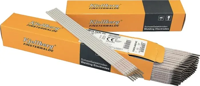 Stabelektrode FINOX 4430 AC E 19 12 3 L R 12 2,5x300mm hochlegiert KJELLBERG VE: 3.8 Kilogramm Neue Ware