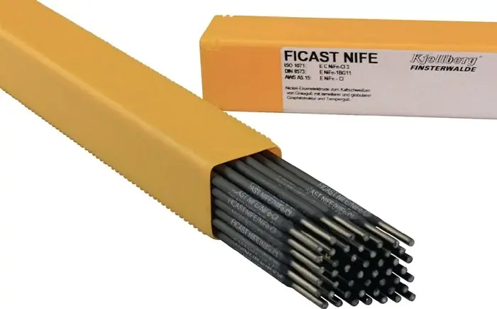 Stabelektrode FICAST NIFE E C NiFe Cl 3 2,5x300mm KJELLBERG VE: 1.3 Kilogramm Sichere Zahlung