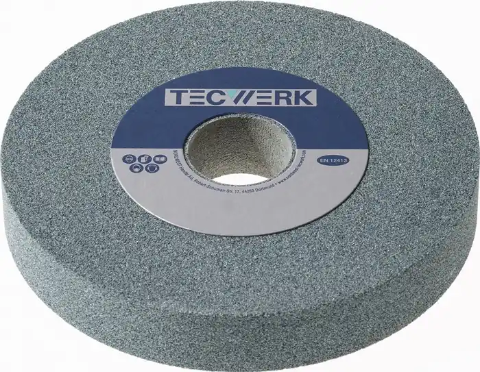 Meistverkauft Schleifbockscheibe Ø300xB40x76mm 80 Form A Silicium Carbid grün TECWERK