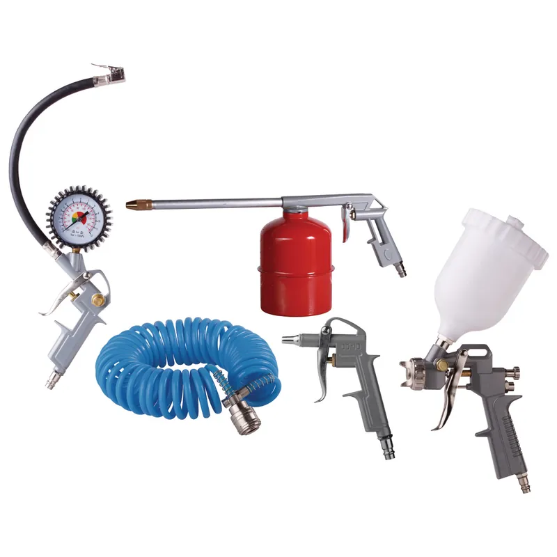 AEROTEC Druckluftset 5-teilig mit Fließbecher Knallerangebot